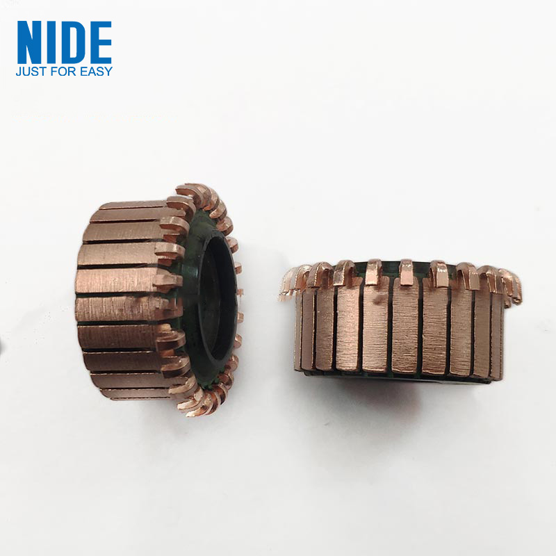 Motor Spare Part Commutator Foar húshâldlike apparaten